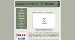Desktop Screenshot of aardvarksparty.com
